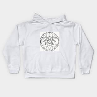 Fullmetal alchemist circle Kids Hoodie